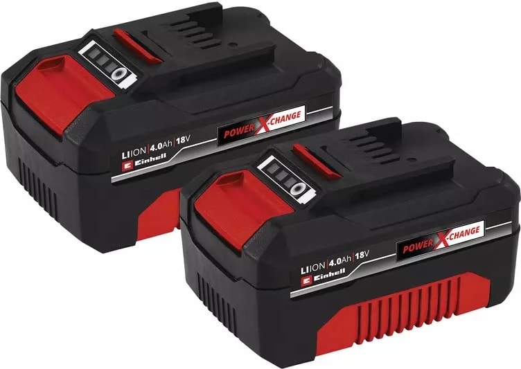 EİNHELL 4511489 2X18V 4,0AH Pxc Twinpack Cb Şarj Adaptörsüz Akü Seti