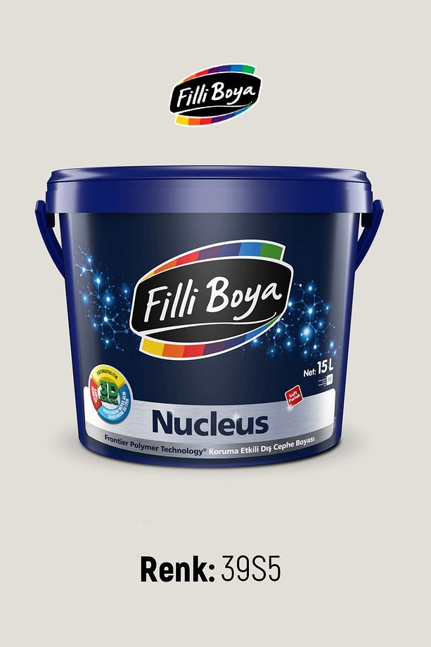 Nucleus Frontier Polymer Technology® Koruma Etkili Dış Cephe Boyası (Gri Tonlar)