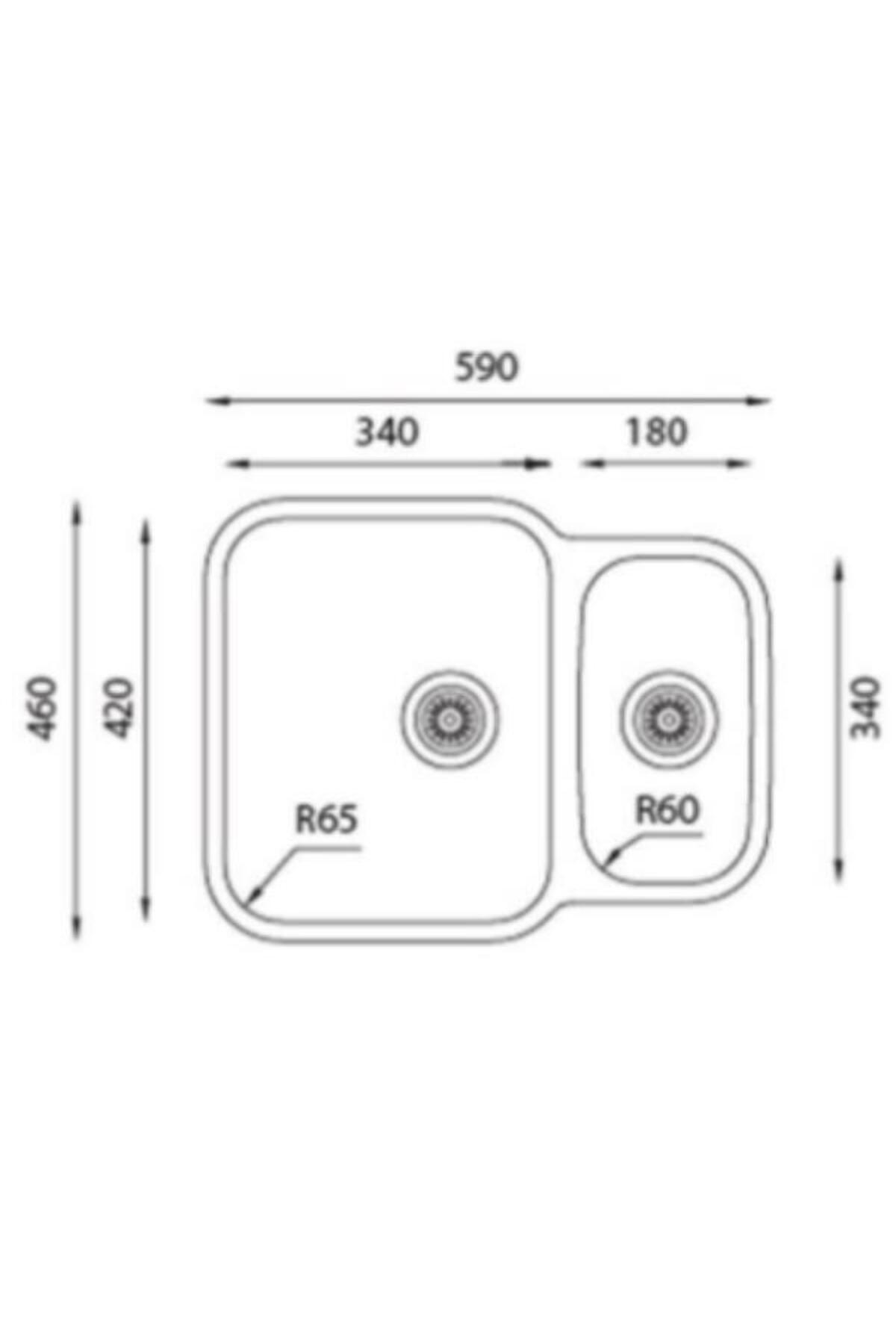 Zeta-d Paslanmaz Çelik Eviye