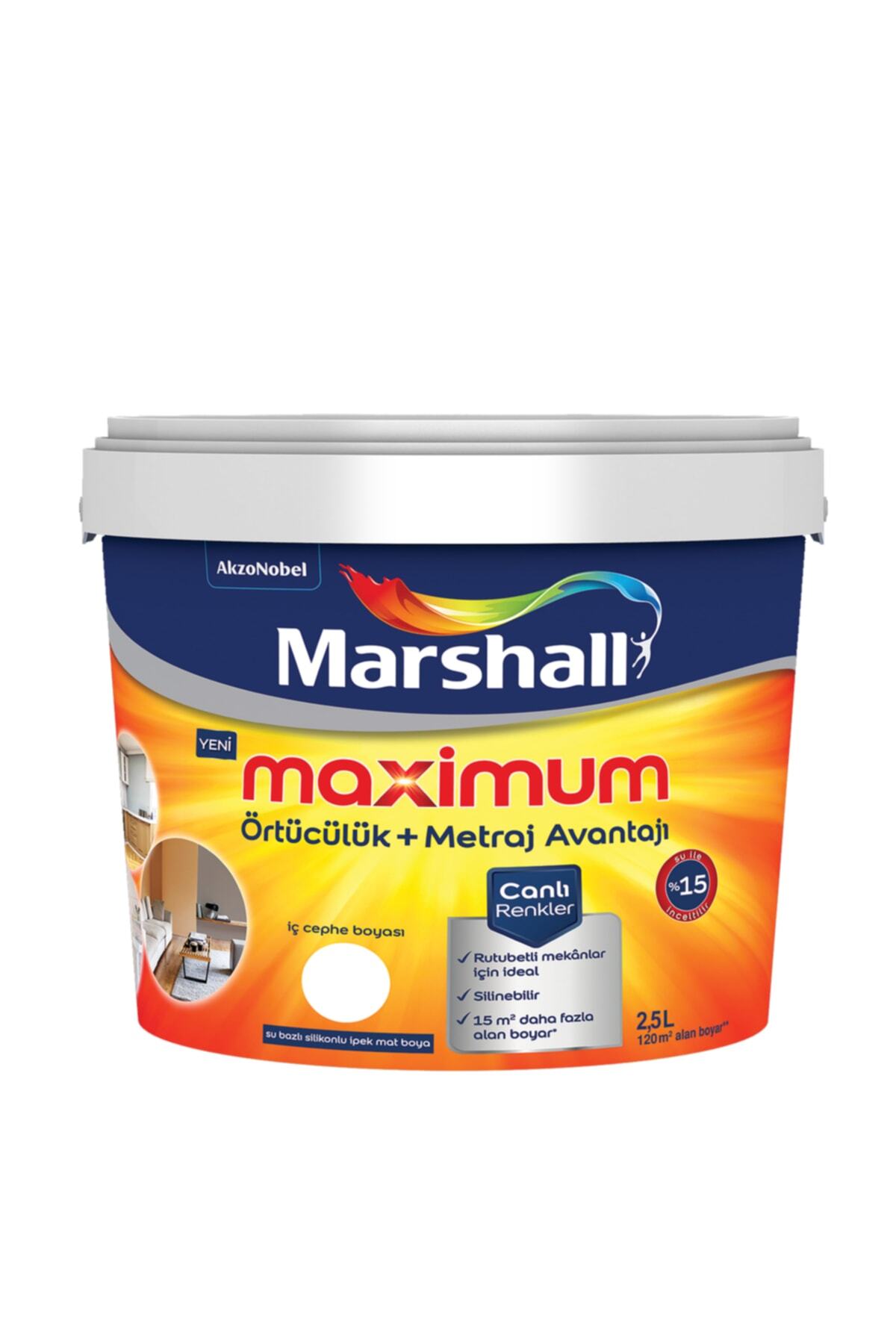 Maximum Silikonlu Ipek Mat Zencefil 2,5 lt  3,5 jg