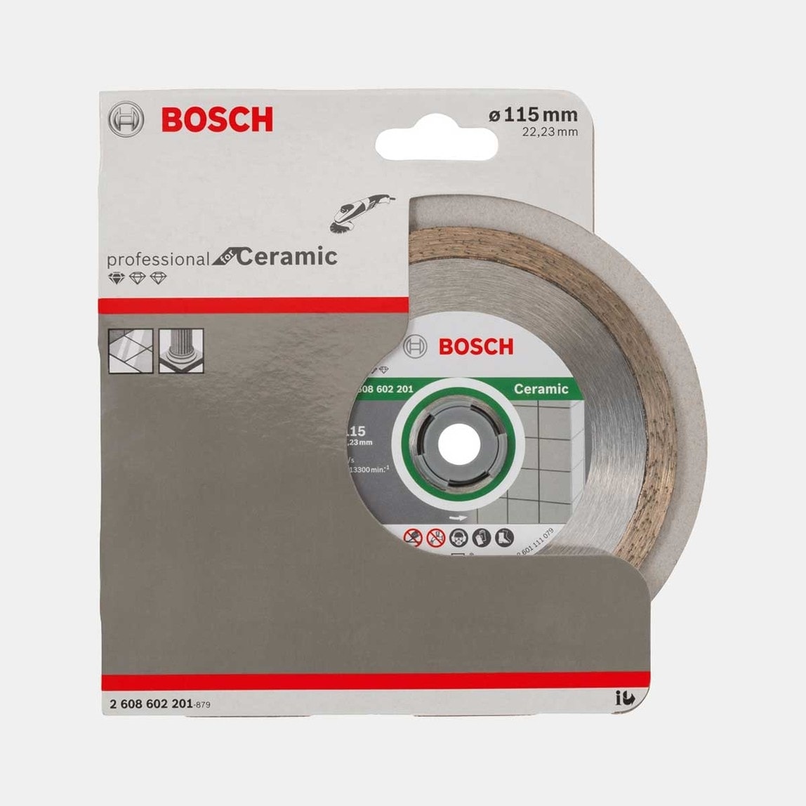 BOSCH Elmas Disk 115 mm Standart For Caremıc