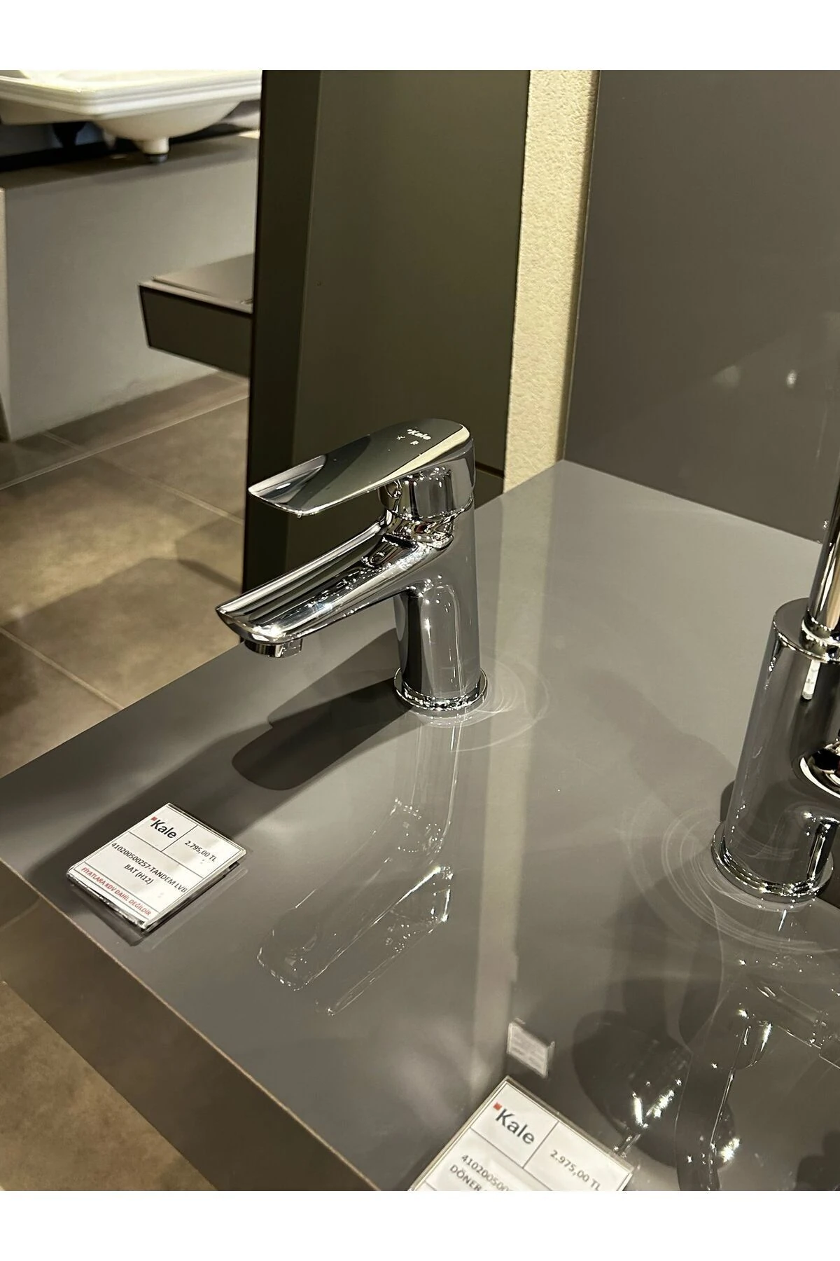 TANDEM BANYO + LAVABO + MUTFAK BATARYASI  VE 53230 TEPE DUŞ SETİ