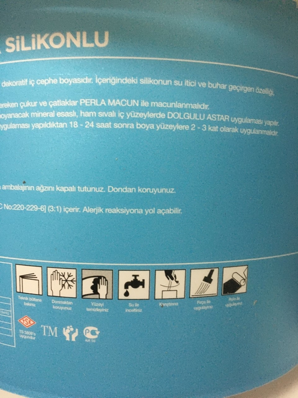 POLİSAN Primera Silikonlu Mat Iç Cephe Boyası 2,5 Litre