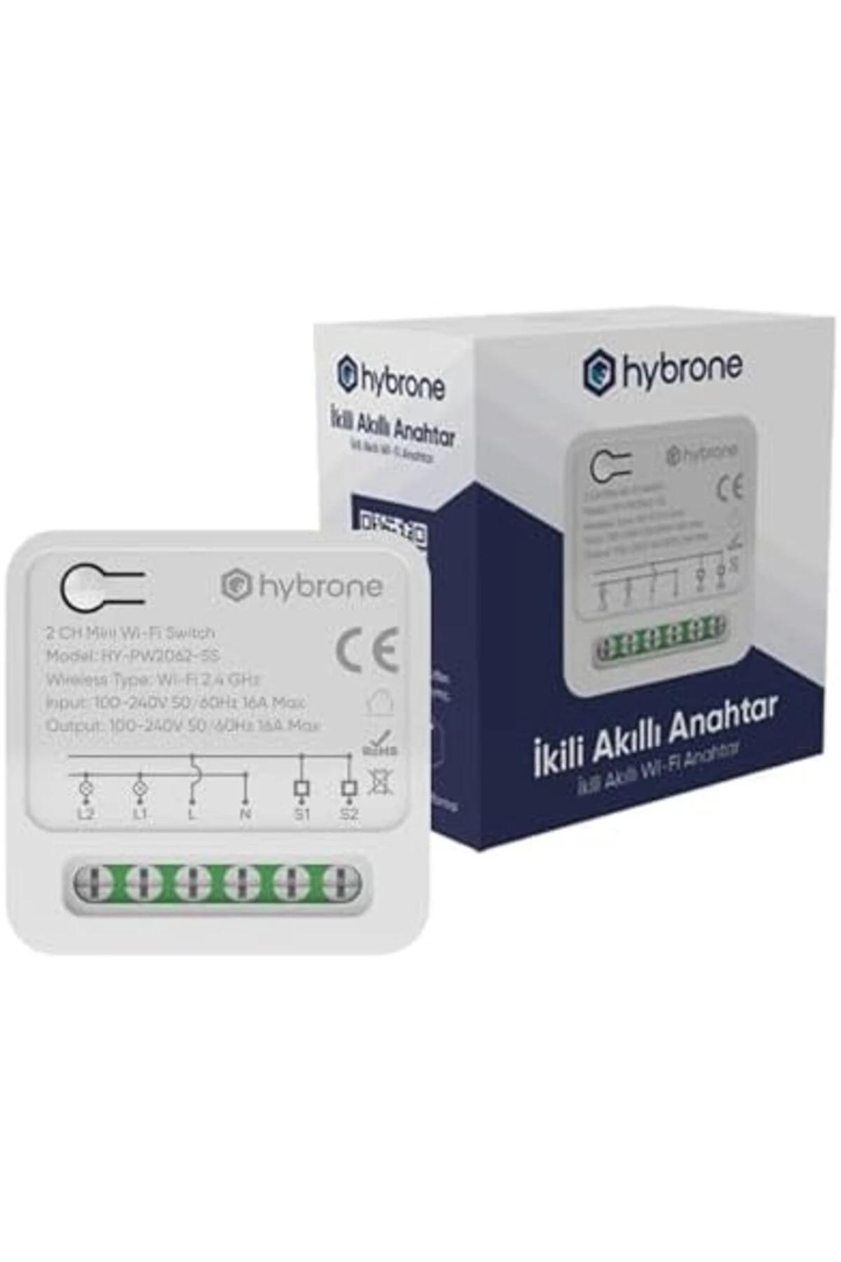 Wi-Fi İkili Akıllı Mini Anahtar, Akıllı Röle, İçin Kullanıma Uygun 1178227