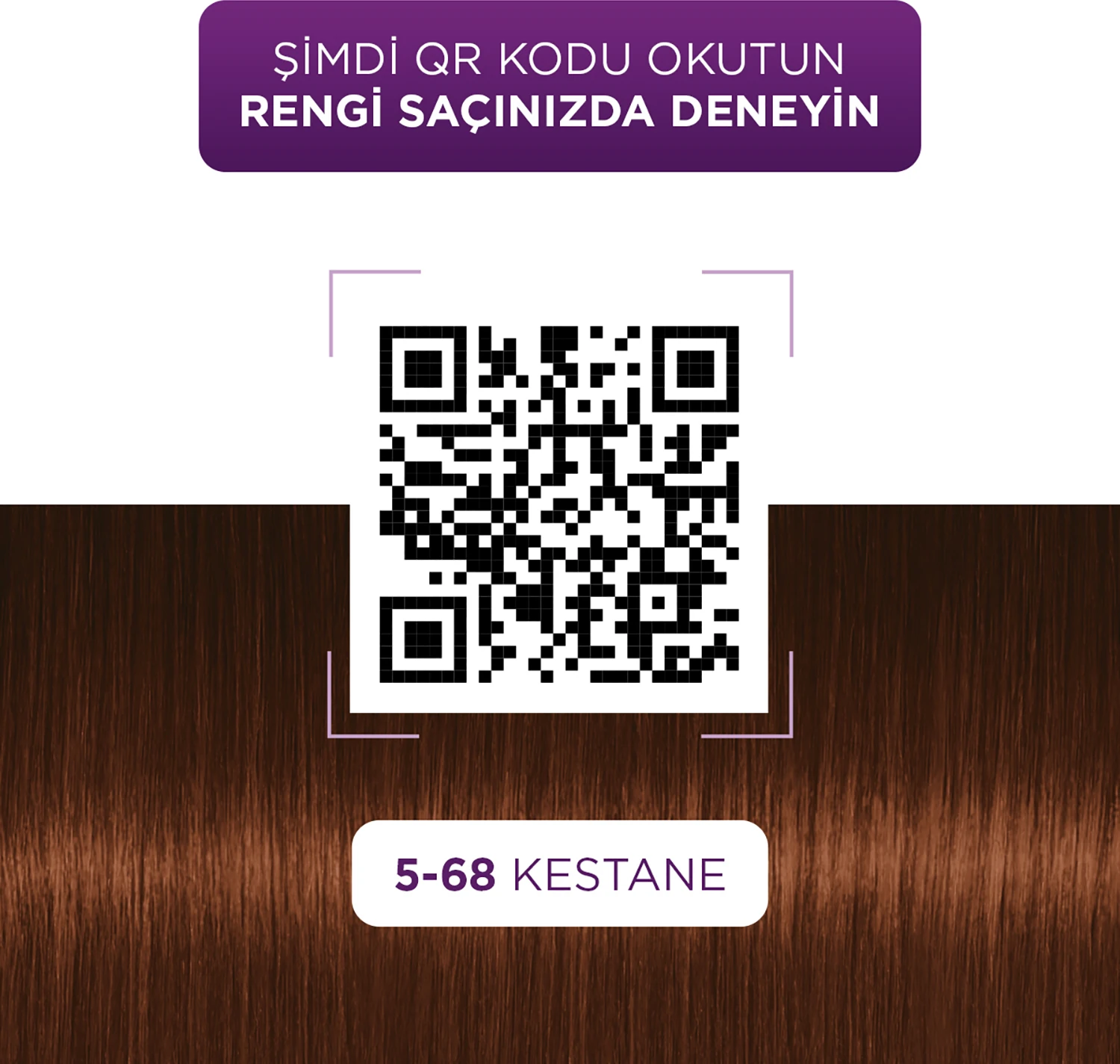 Saç Boyası 5-68 Kestane Saç Boyası