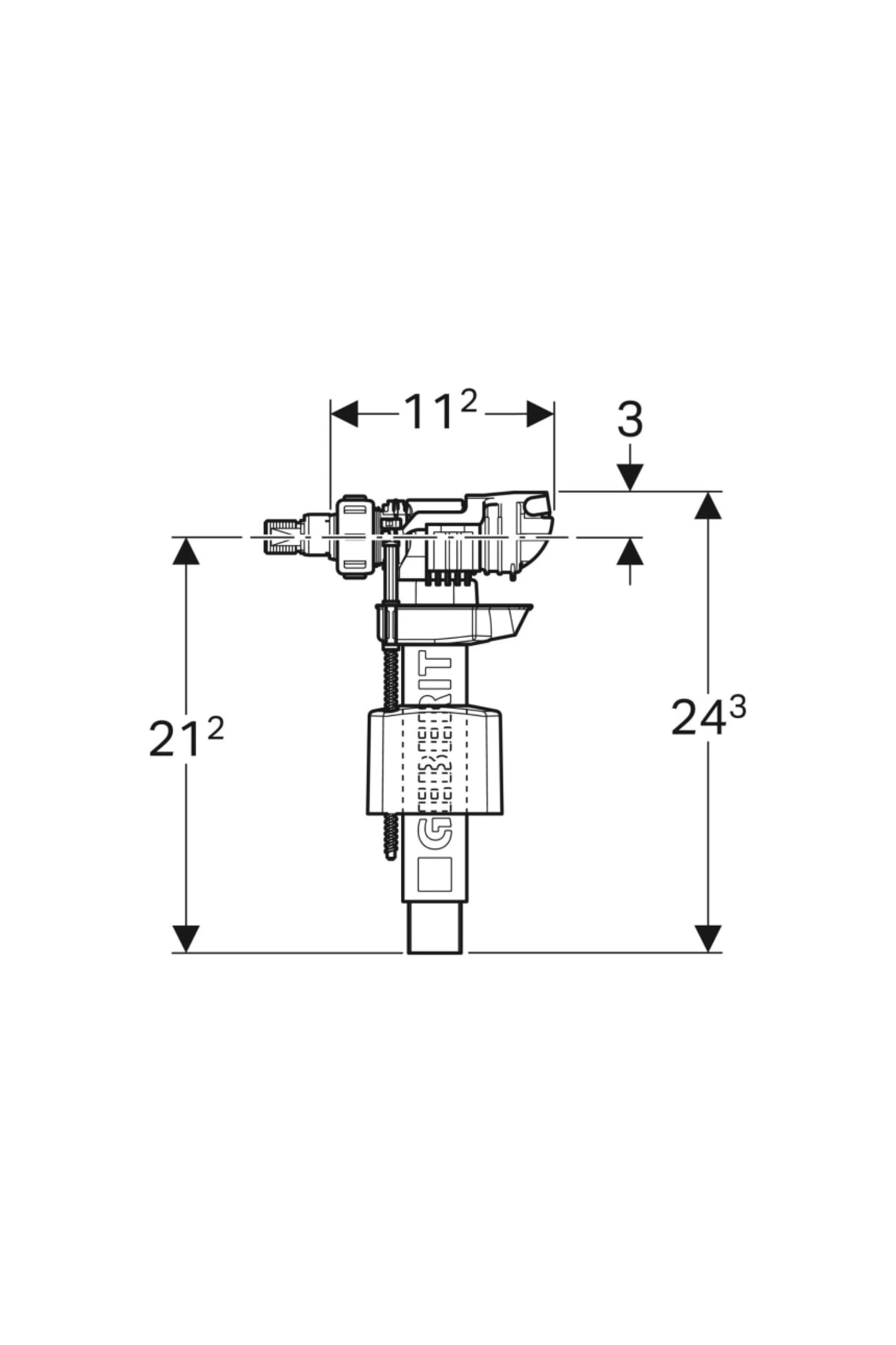 Gömme Rezervuar Doldurma Grubu (ŞAMANDIRA) 240.705.00.1