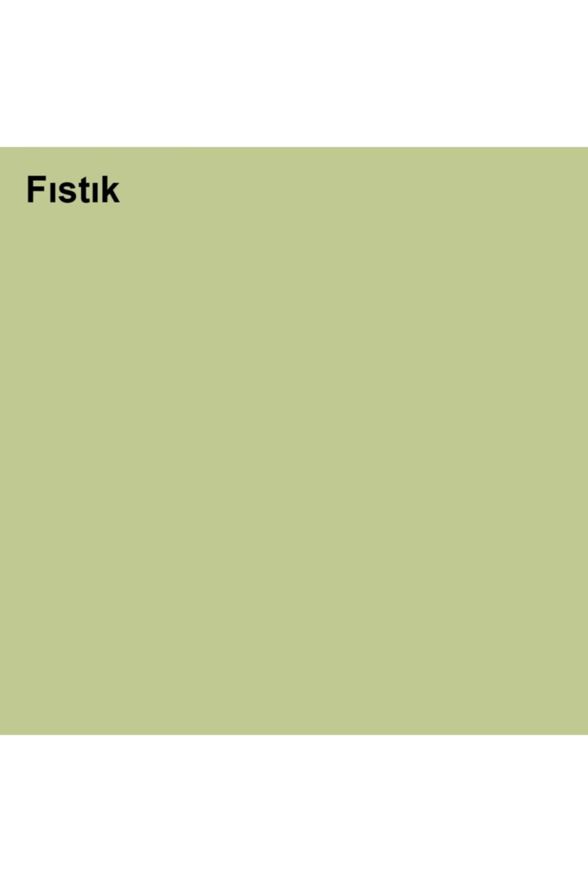 Plastik Mat Silinebilir Iç Cephe Boyası Fıstık 2,5 Lt (3,5 Kg)