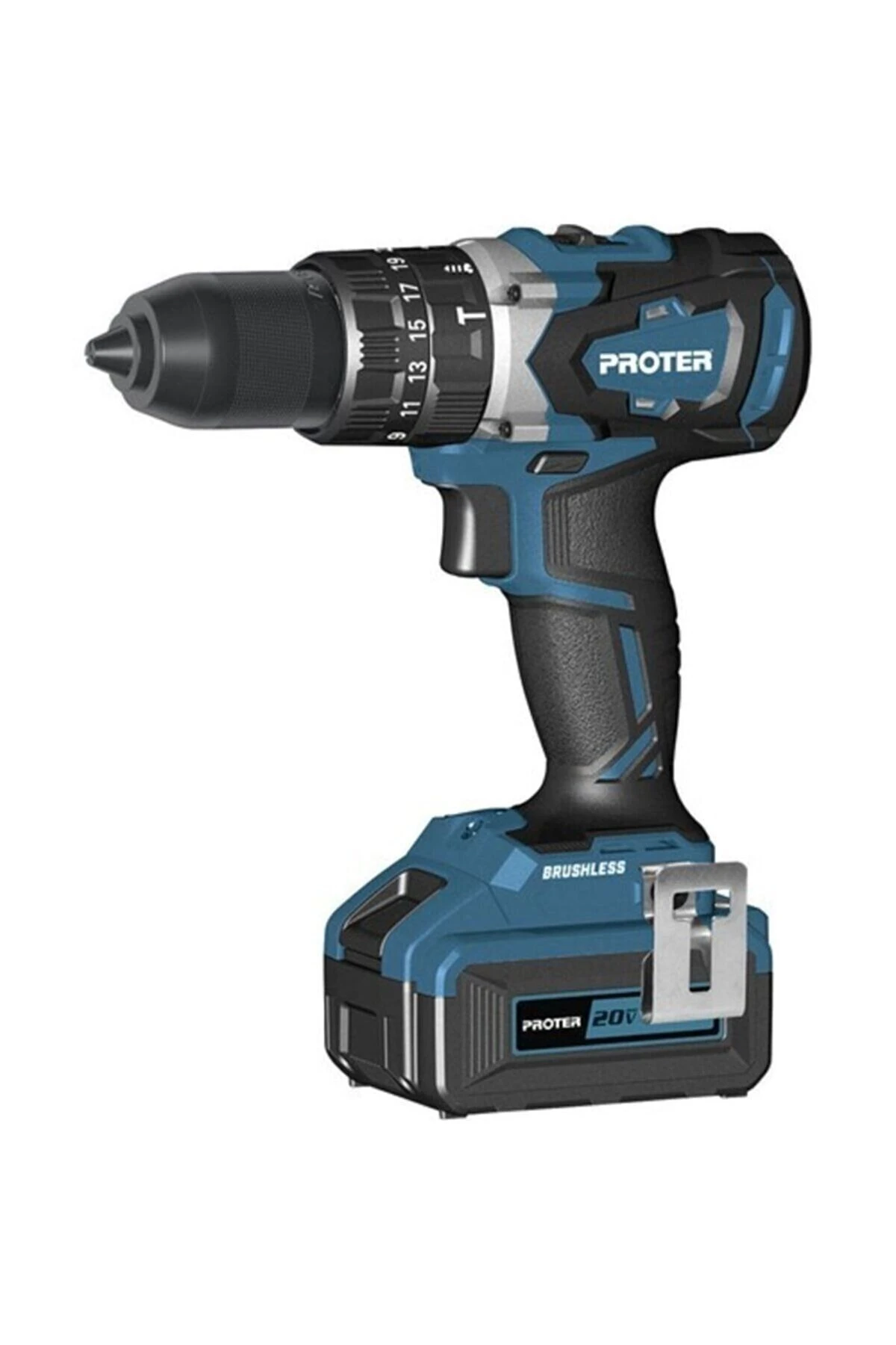 PST 720 BL 20V 2.0 AH Li-ion ÇİFT AKÜLÜ KÖMÜRSÜZ DARBELİ MATKAP VİDALAMA