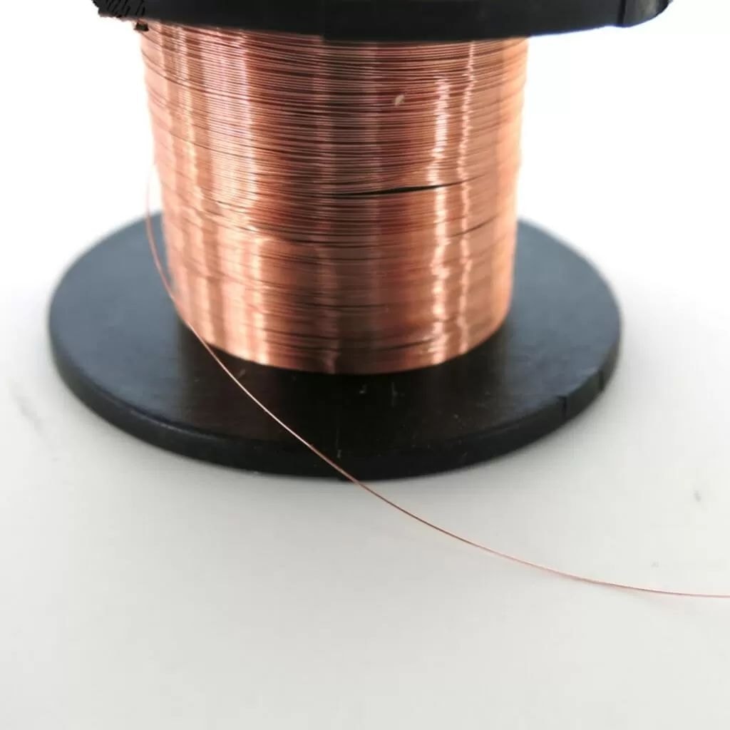 Bakır Yol Çekme Teli, Emaye Kaplı Ince Köprü Tel (0.10MM/15MT)