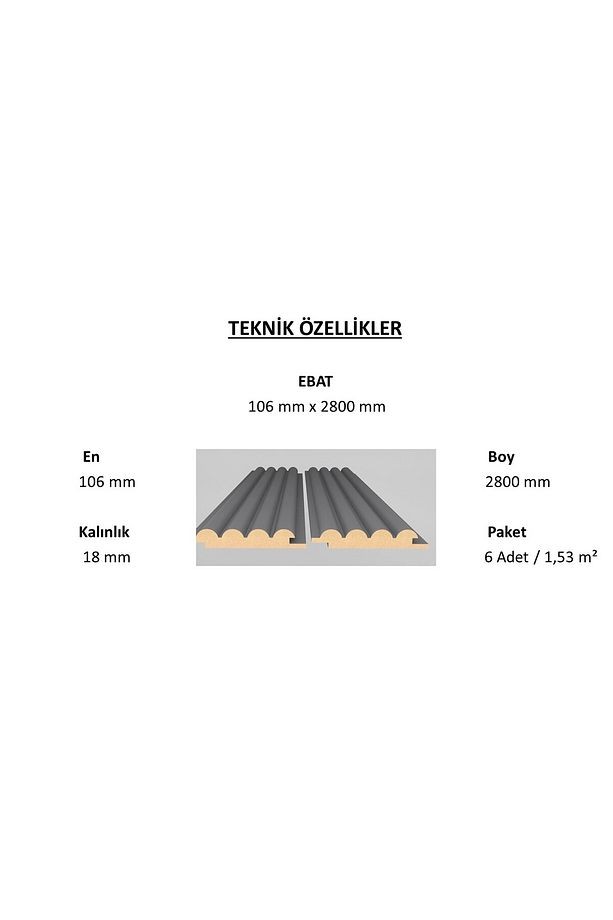 Kargo Bedava Antalya Yıldız Duvar Lambri Profili Lb 2200 Teak