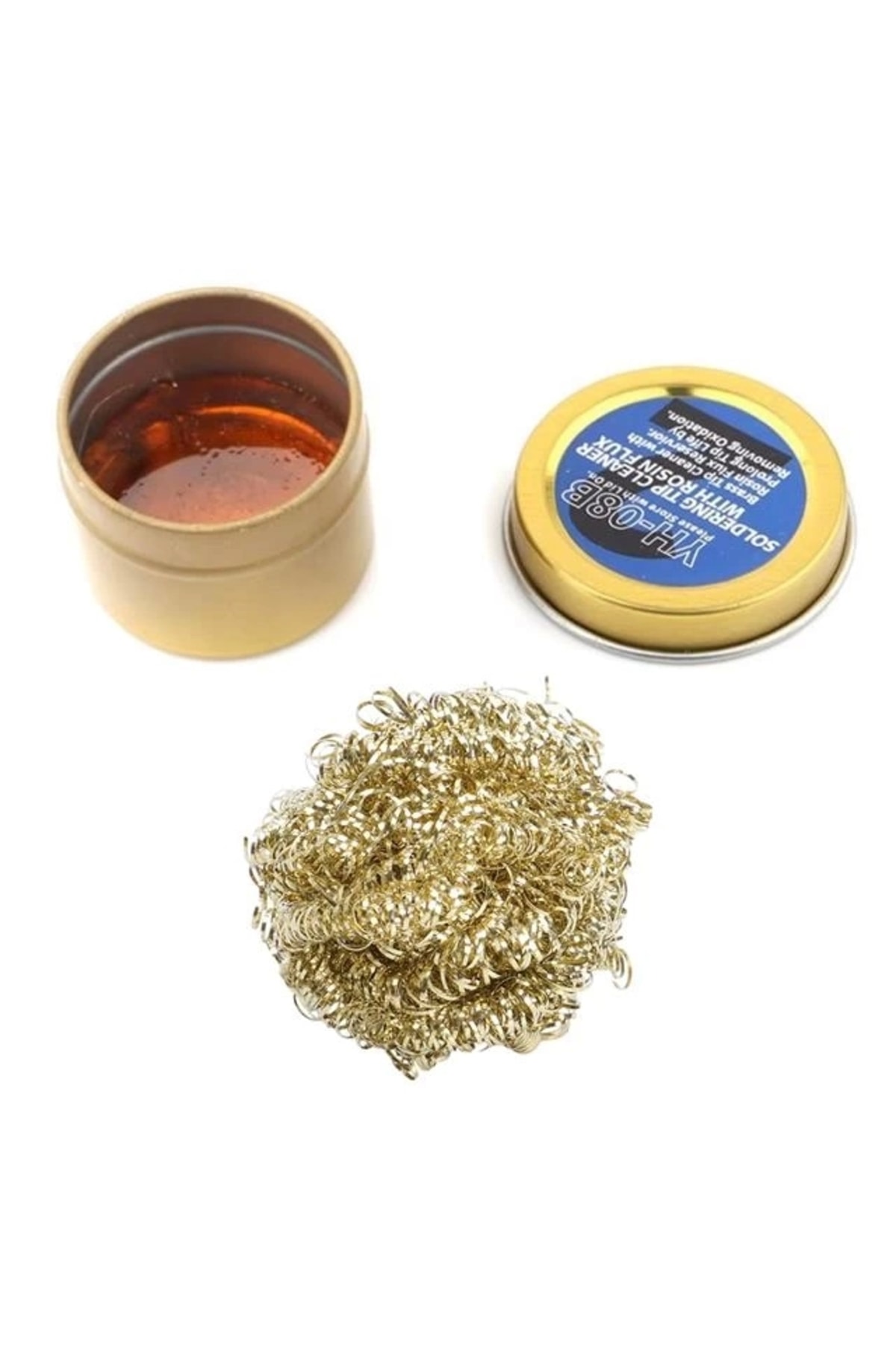 YH-08B Lehim Ucu Temizleme Teli Reçineli Akı Rosin