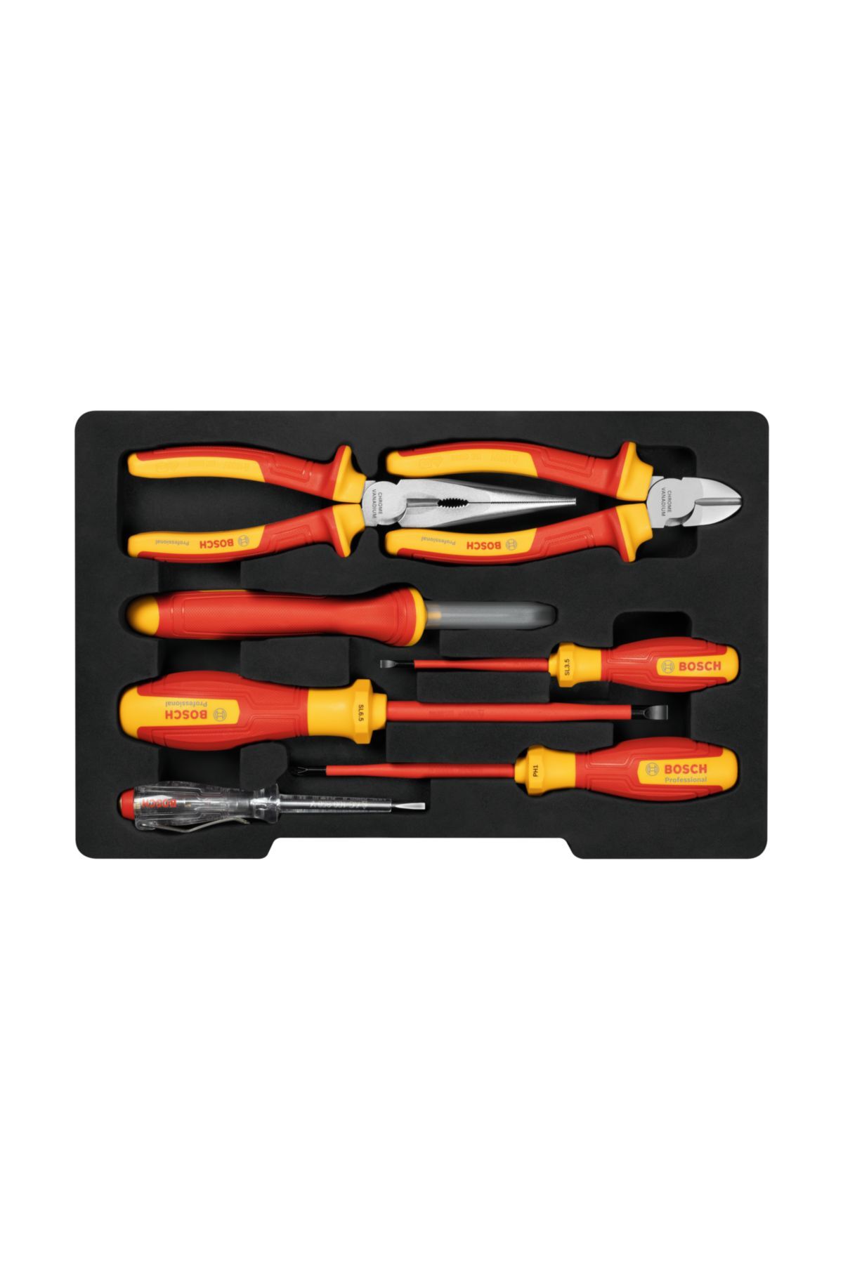 VDE Karışık El aleti Set 7 Parça - 1600A02NG3