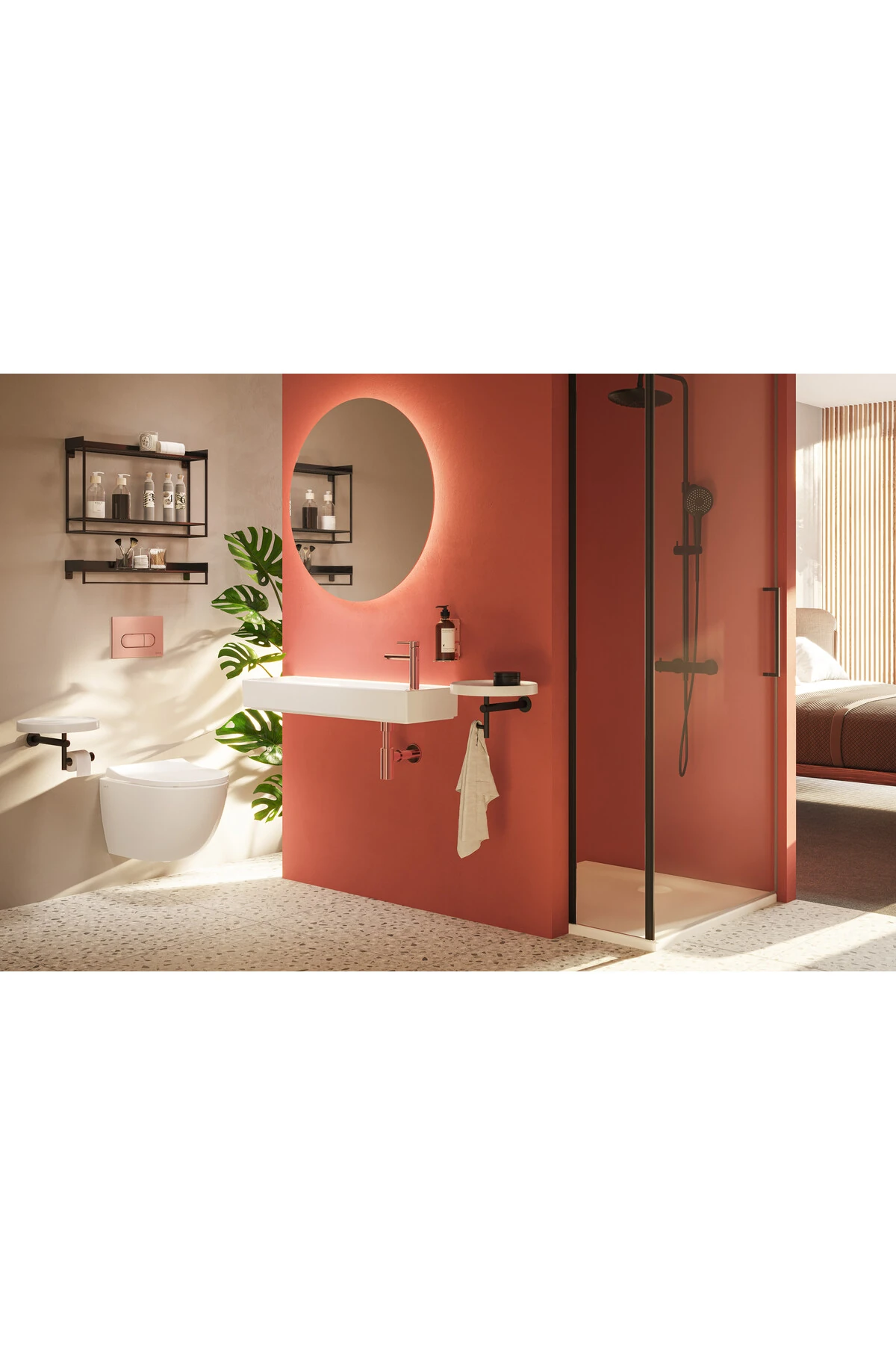 Origin Classic A4512329 Lavabo Sifonu, T Tipi, Soft Bakır