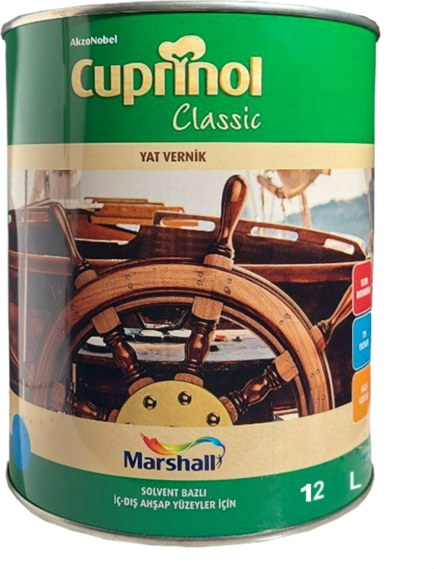 Cuprinol Woodart Classic Yat Vernik Parlak 12 Lt
