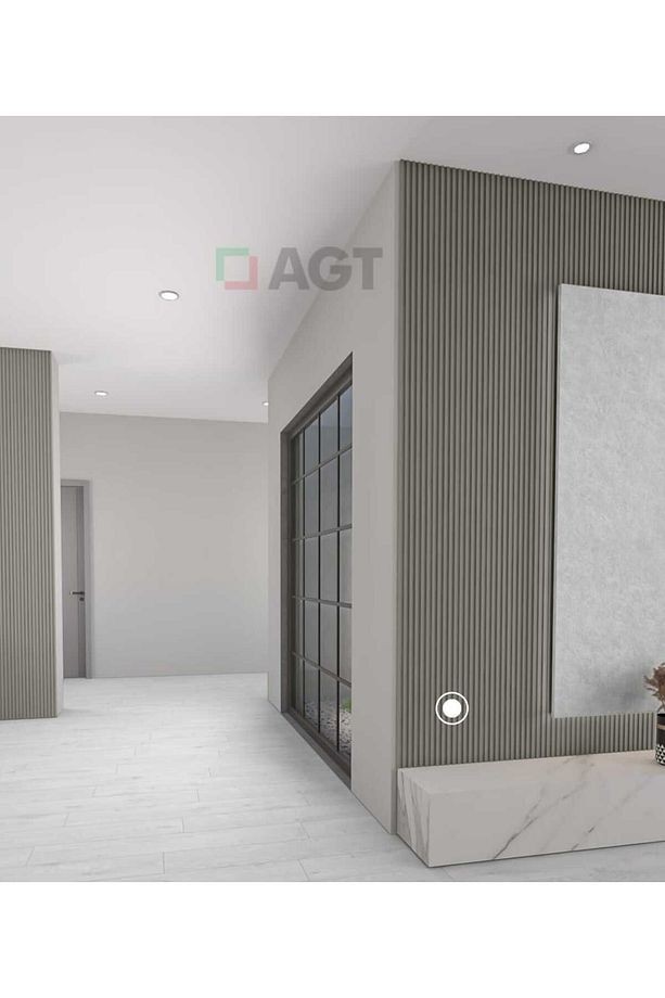 Kargo Bedava, Antalya Yıldız Duvar Lambri Profili Lb 3783 Duvar Profili Kaya Gri