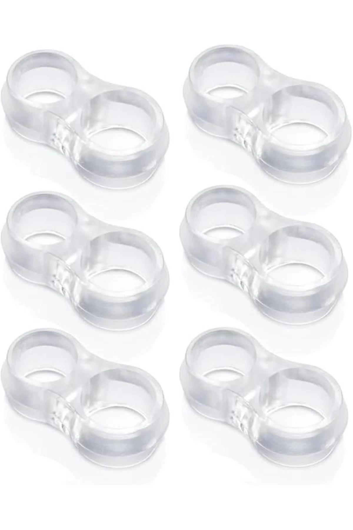 Plastik Kapı Kolu Stoperi, Kapı Arkası Duvar Koruyucu Tampon, Silikon Durdurucu, Pencere Kolu