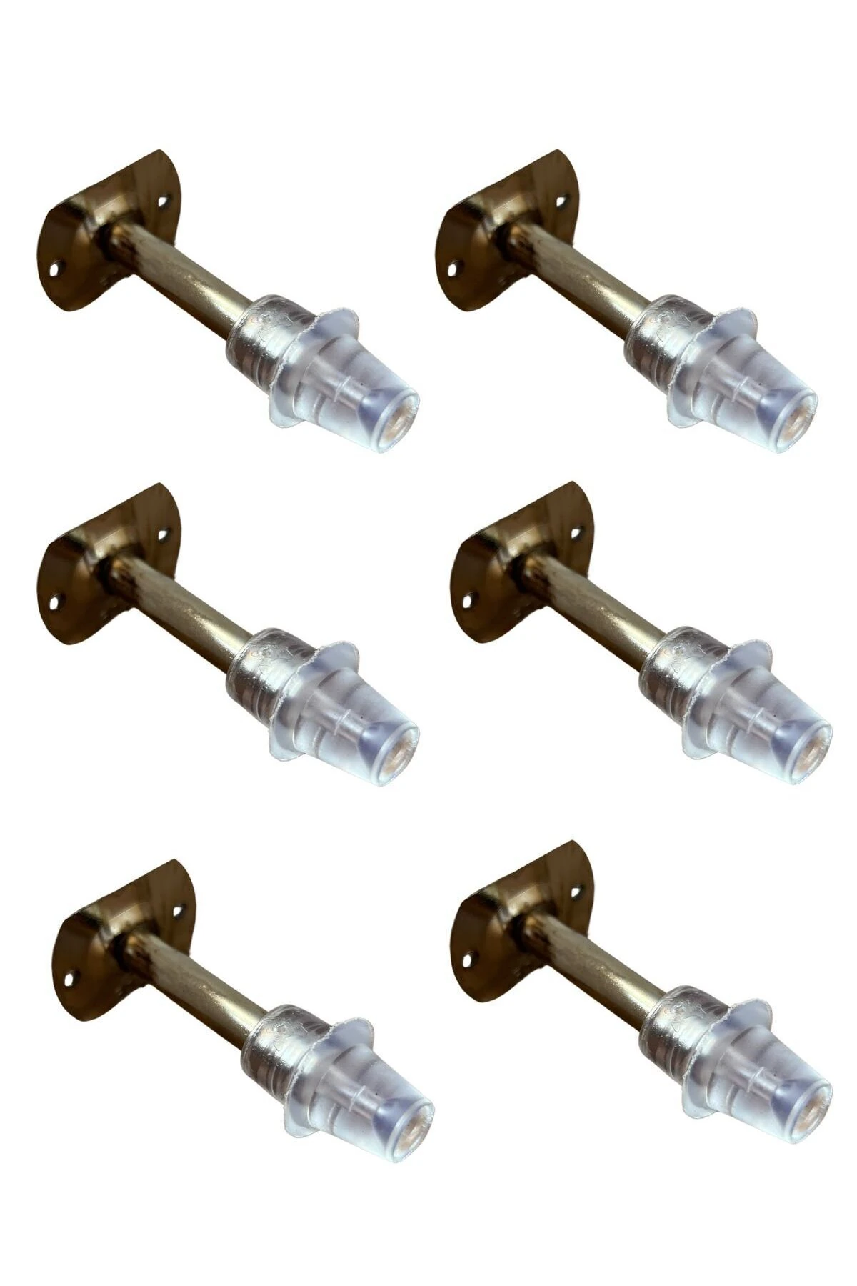 Kapi Pencere Arkasi Stoperi Kapi Tamponu Metal Gövde 8cm Tutucu Durdurucu 2 Adet