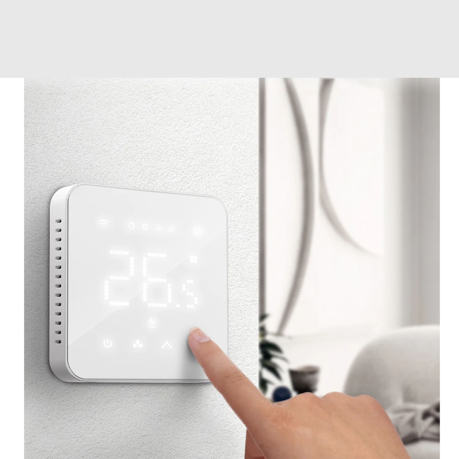 Wi-Fi Uzaktan Kontrollü Akıllı kombi Bağlantılı Termostat