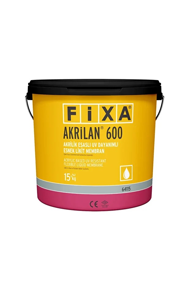 Akrilan® 600 Akrilik Esaslı Uv Dayanımlı Esnek Likit Membran -15kg