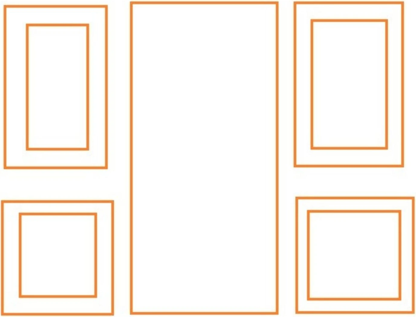 Koridor Tasarımı Boyanabilir Çıta Hazır KESIM(ANKA149)