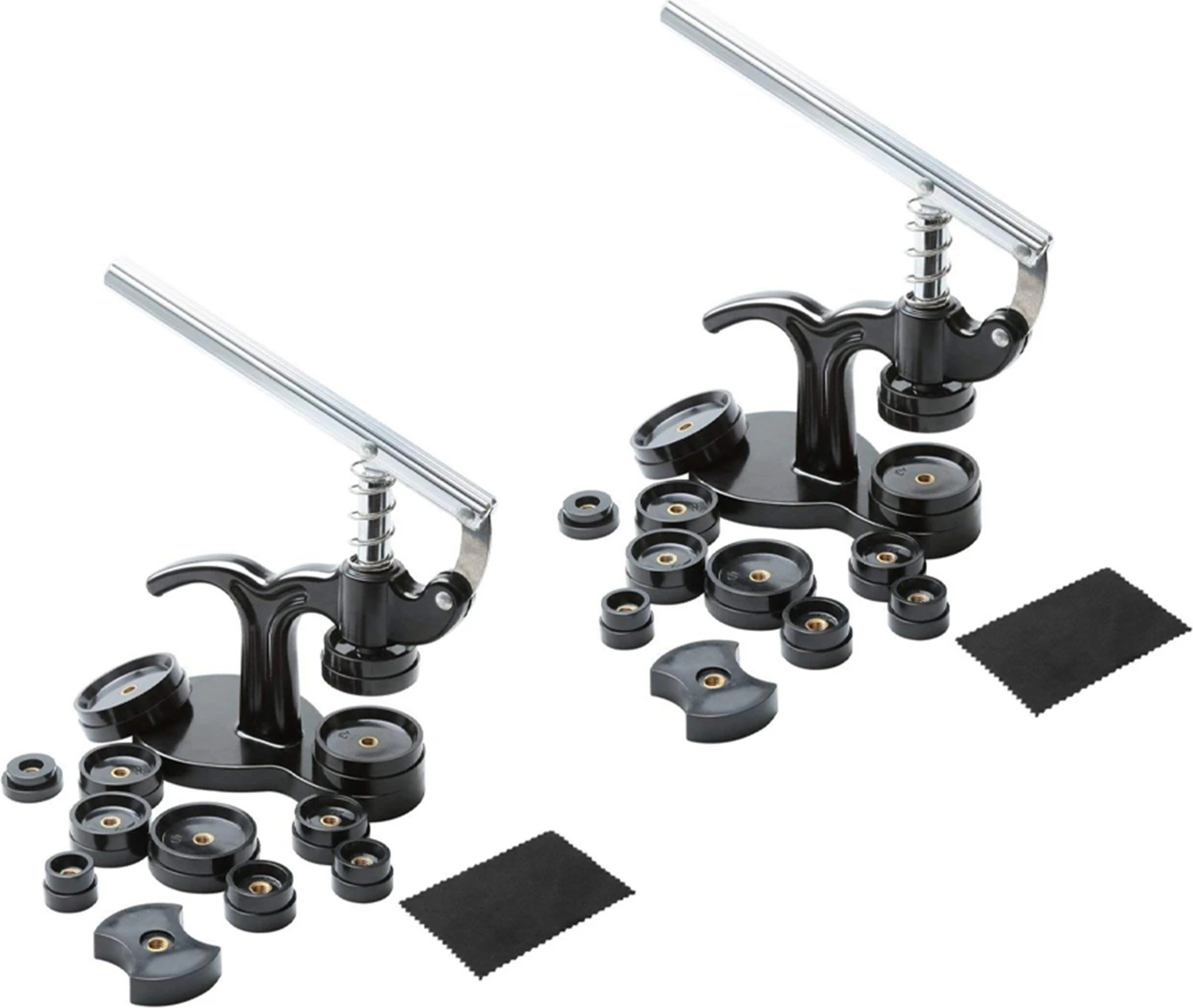 28 Adet Saat Pres Seti, 18MM - 50MM Saat Kasası Kapatıcı, Saat Tamir Takımı (Siyah) (Yurt Dışından)