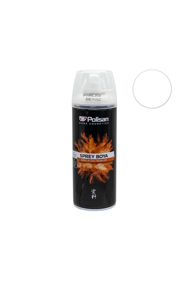 P7000 Akrilik Sprey Boya 400 ml - Parlak Beyaz