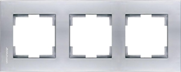 Üçlü Çerçeve Rita Metalik İnox 2220 800 1382