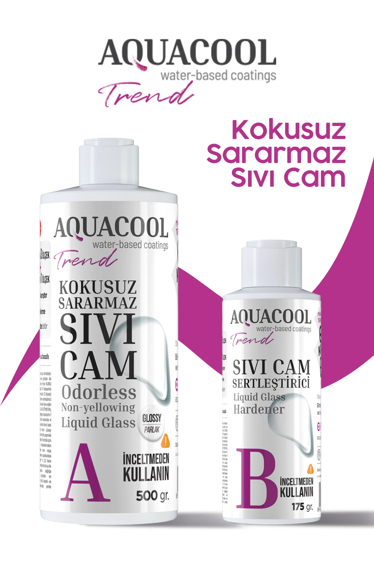 Kokusuz Sararmaz Sıvı Cam