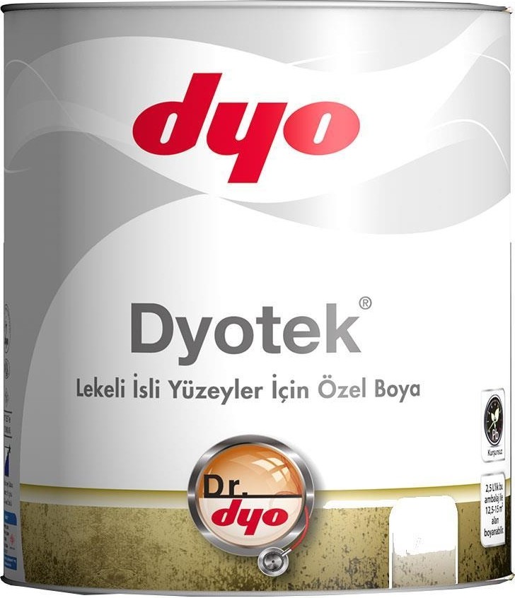 tek Lekesi ve Isli Yüzeyler Için Boya 0,75 Litre