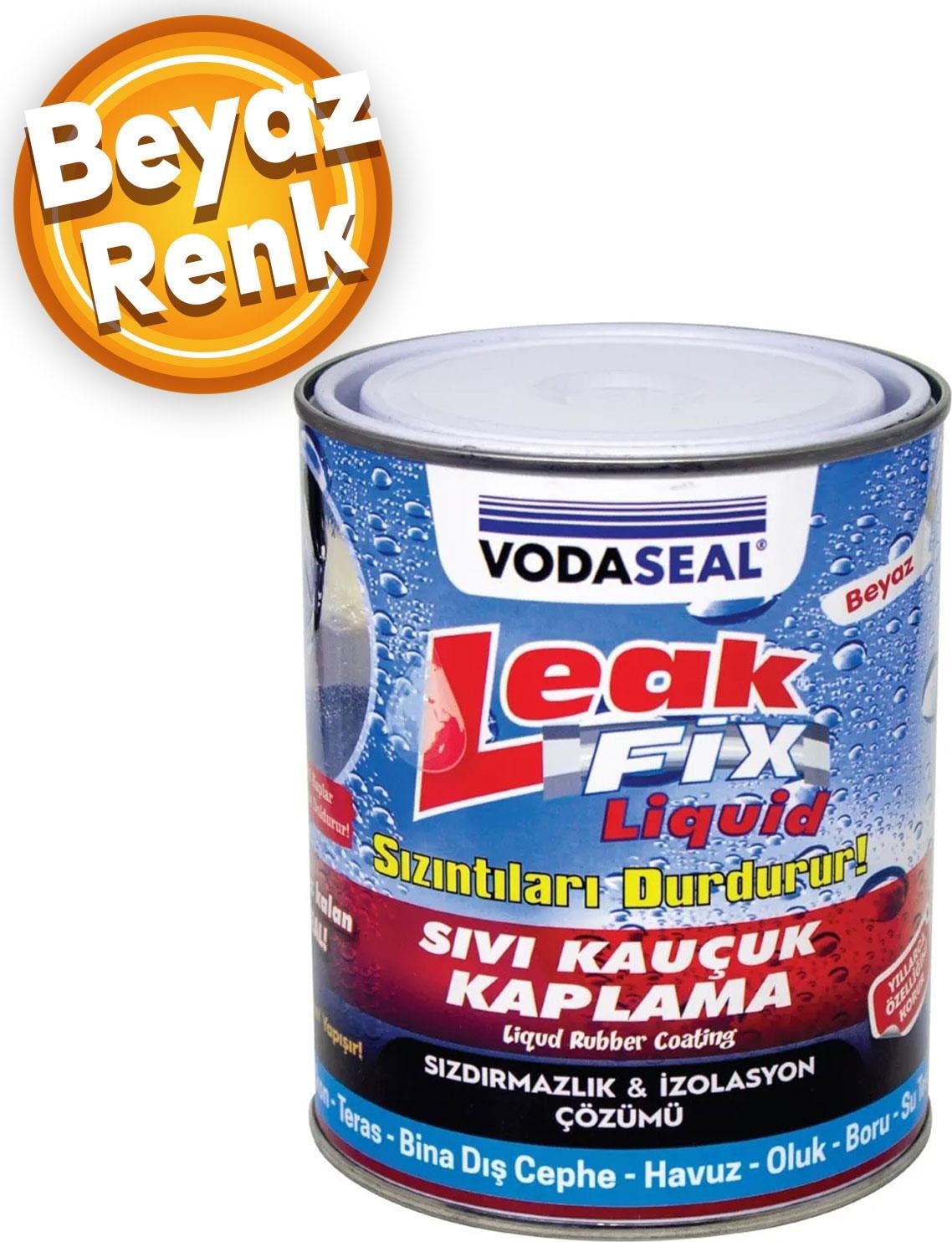 Leak Fix Liquid Su Sızdırmazlık Sıvı Kauçuk Kaplama Izalasyon Sızdırmaz 800 gr