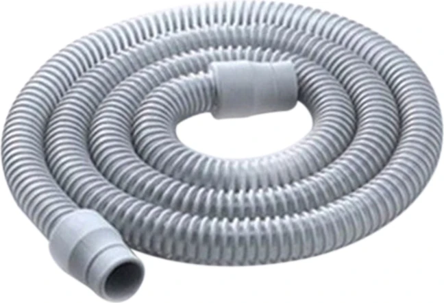180CM Genişletilmiş Cpap Boru Silikon Hortum Oksijen Borusu Hava Tüpü Cpap Vantilatör Sterilizatör ve Bipap Makinesi Solunum Makinesi Aksesuarları