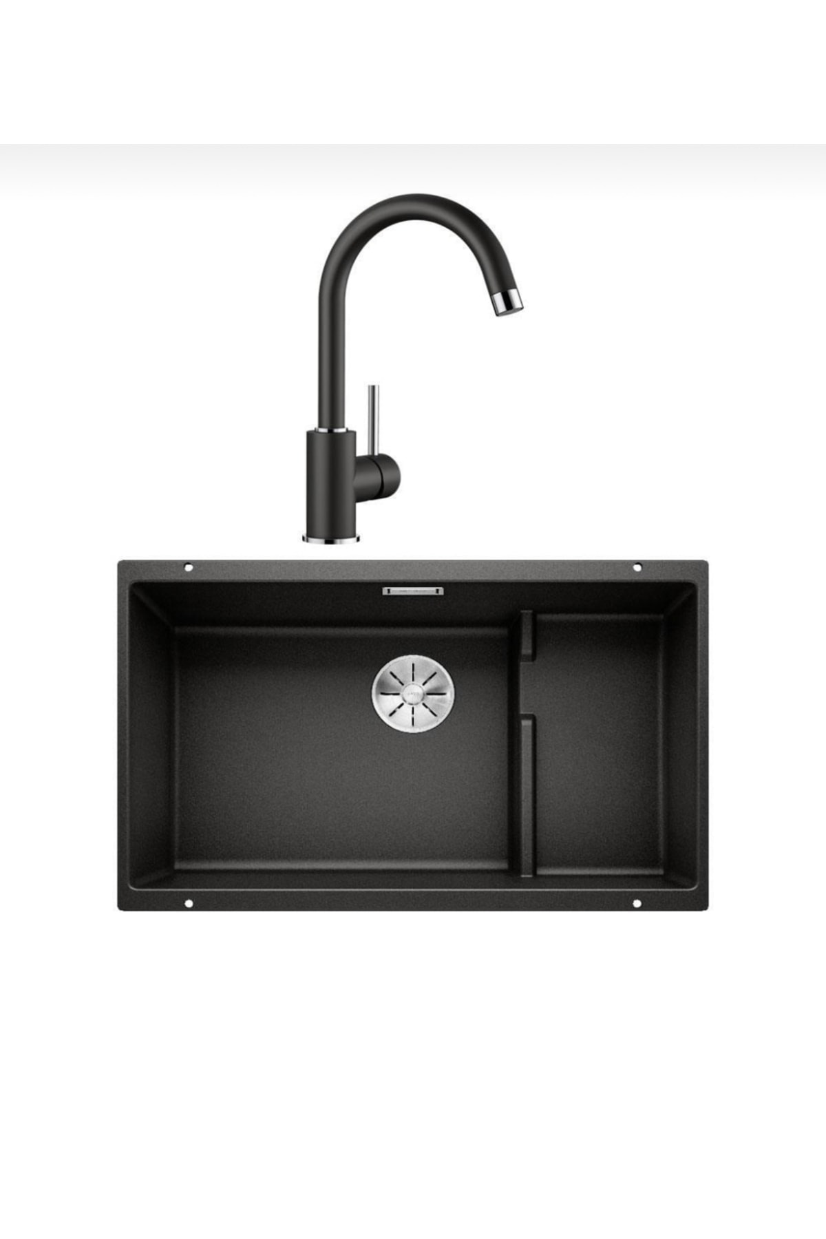 Sublıne 700 U Level Evye, Siyah , Mida Siyah Evye Seti