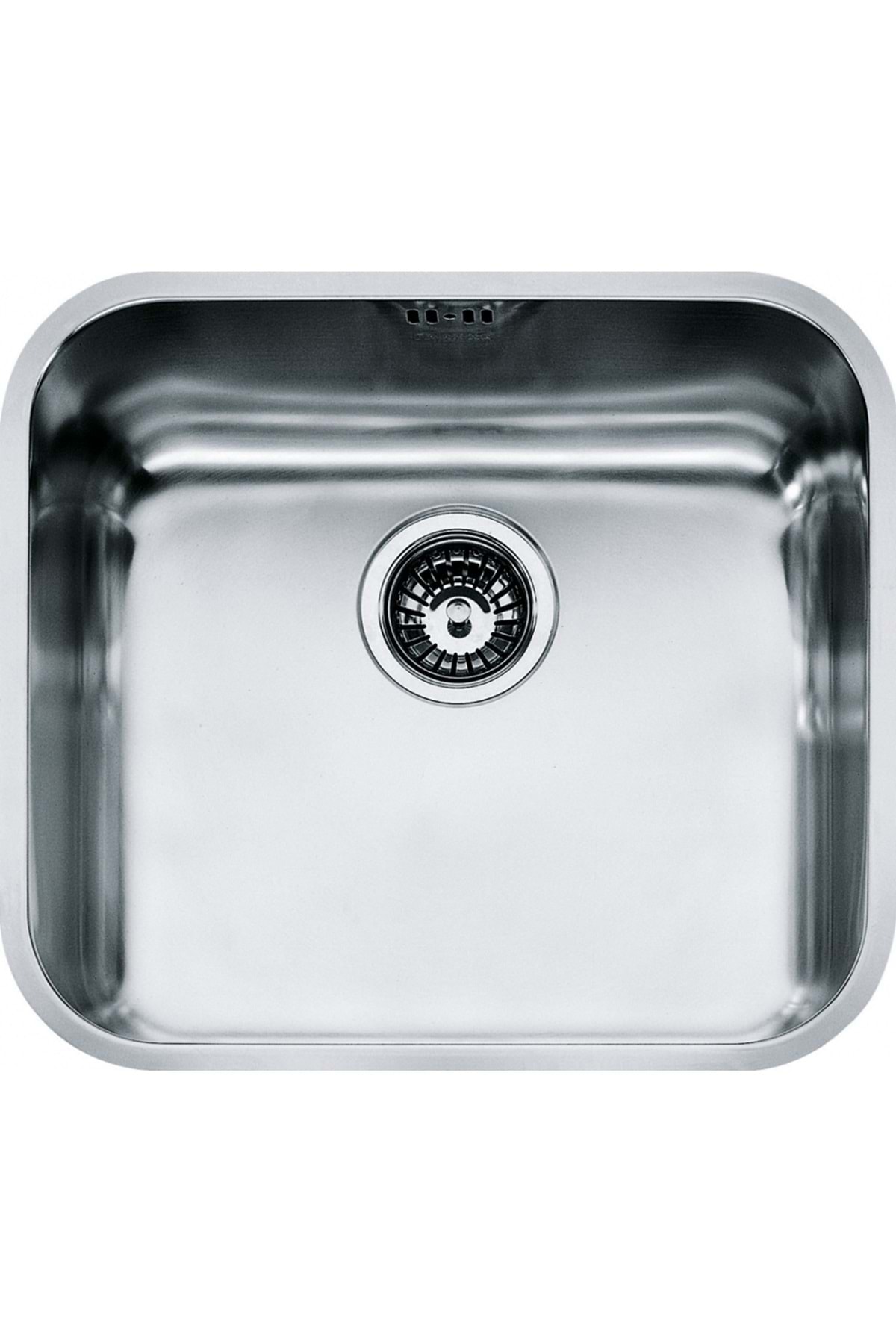 Sottotop Gax 110-45 Inox Eviye (TEZGAH ALTI MONTAJ TİPİ)