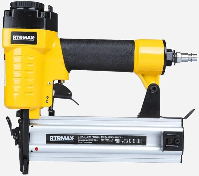 RTM0138 Havalı Çivi Çakma Tabancası 10-50 mm Çantalı