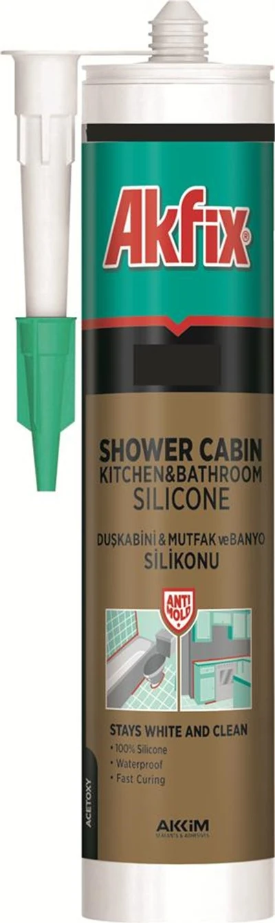 Duş Kabini Slikonu 360 Gram 150073 6Lı Paket