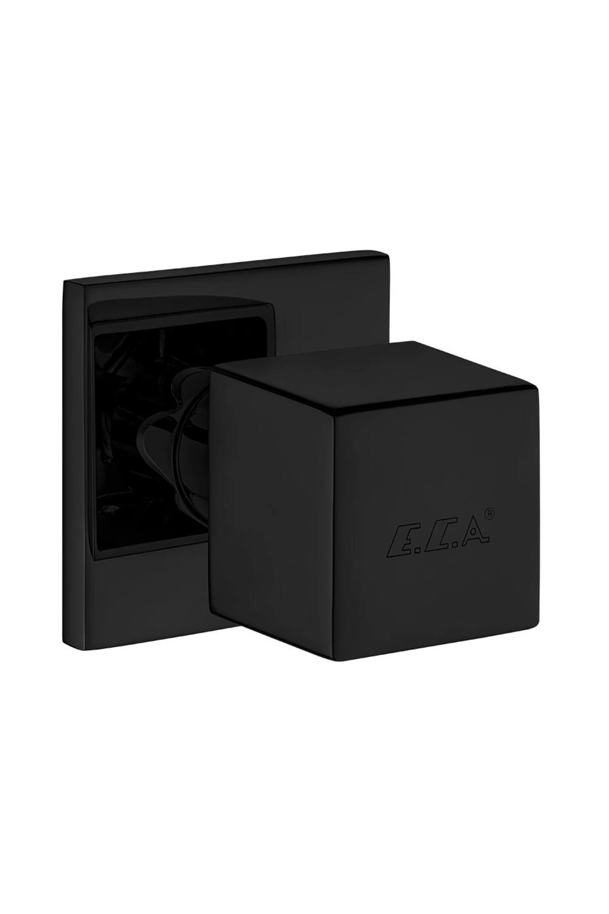 Caro Klozet Ankastre Ara Kesme Valfi Mat Siyah 102151022C1