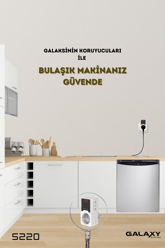 S220 16A Ayarlanabilir Voltaj Koruyucu