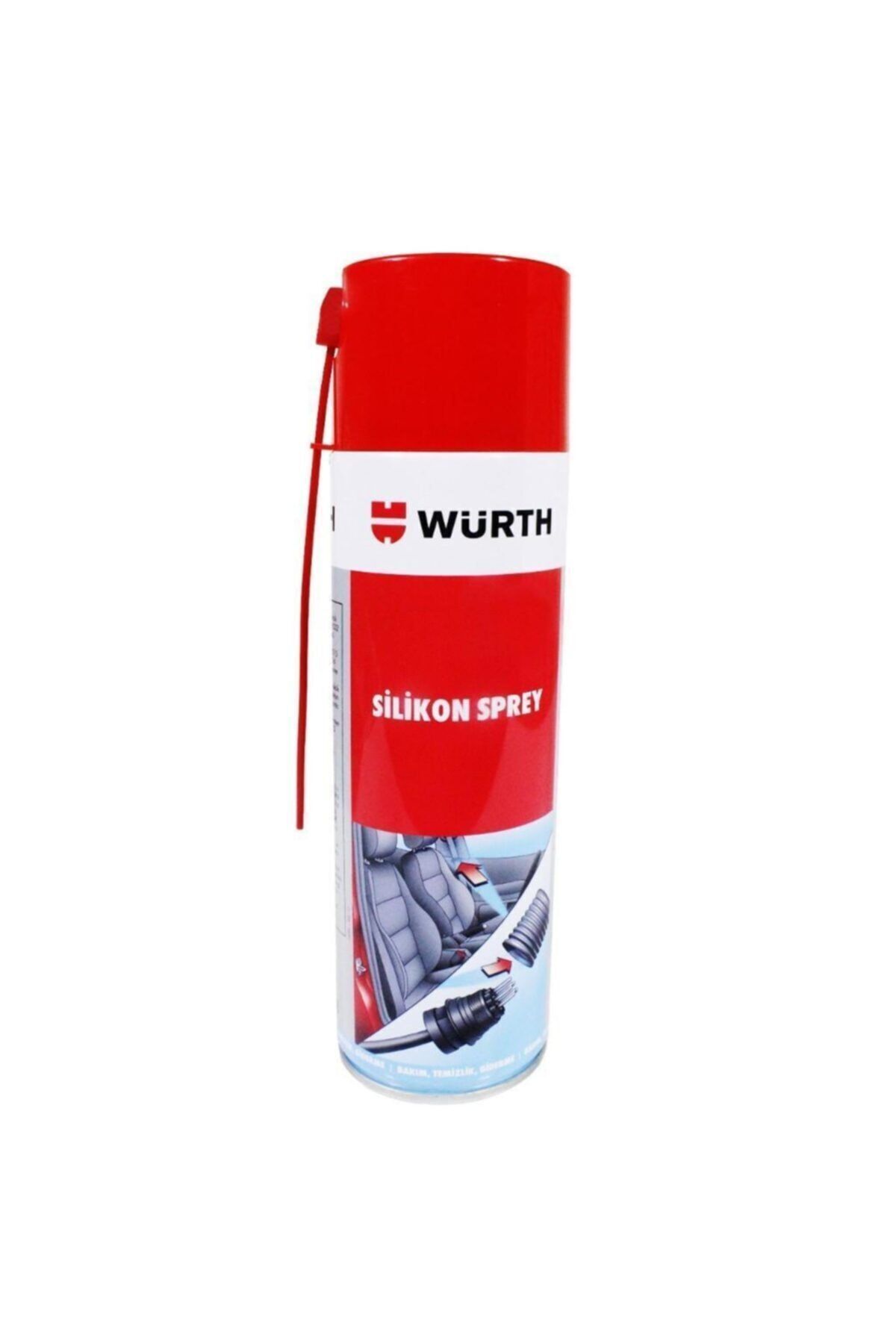 3 Adet Silikon Sprey 500 ml + Cam Kazıma Bıçağı Jiletli 15 cm