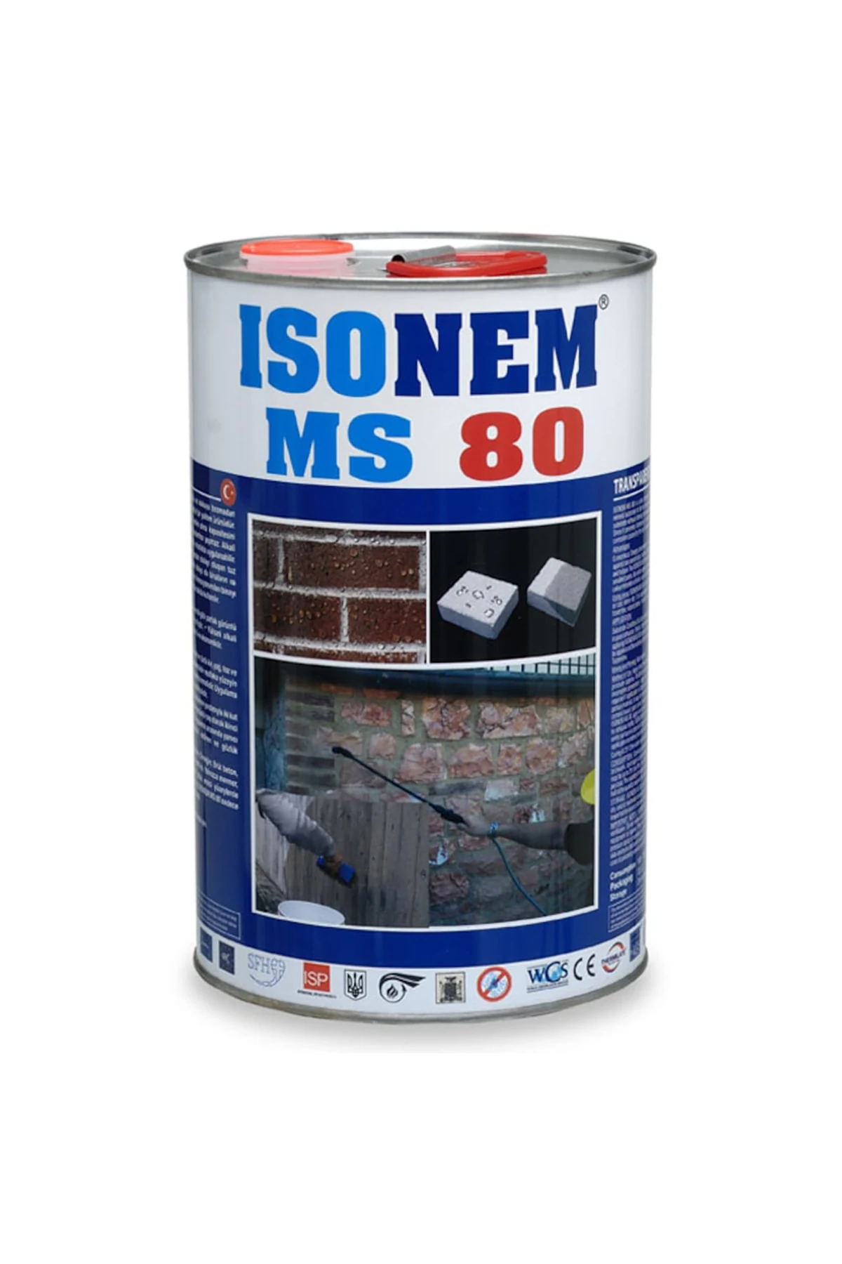 Ms 80 Doğal Görüntüyü Bozmayan Şeffaf Dış Cephe Su Yalıtımı 3,5 L