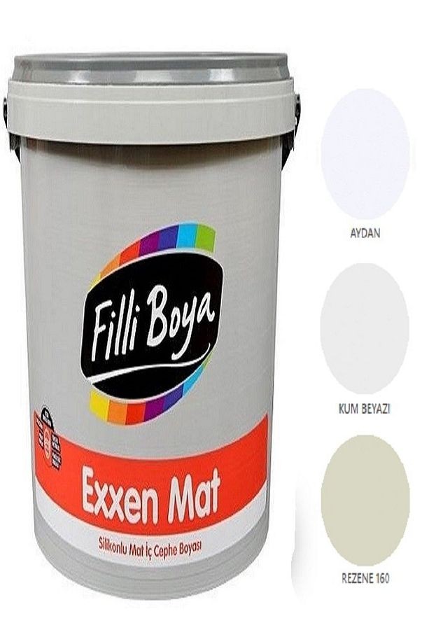 Exxen Mat Silikonlu Mat Iç Cephe Boyası 15lt (rezene 160)