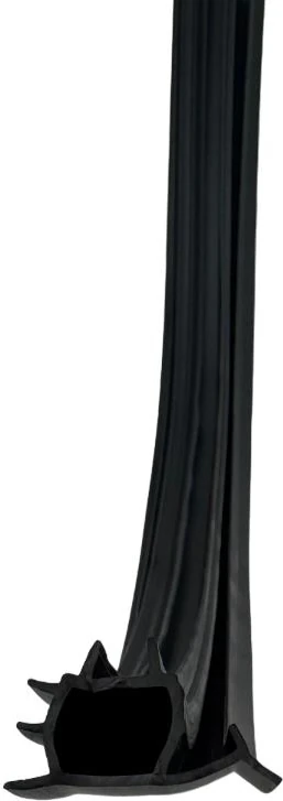 Çelik Kapı Kasa Fitili Çelik Kapı Contası ÇLK-26C Siyah 6 Metre