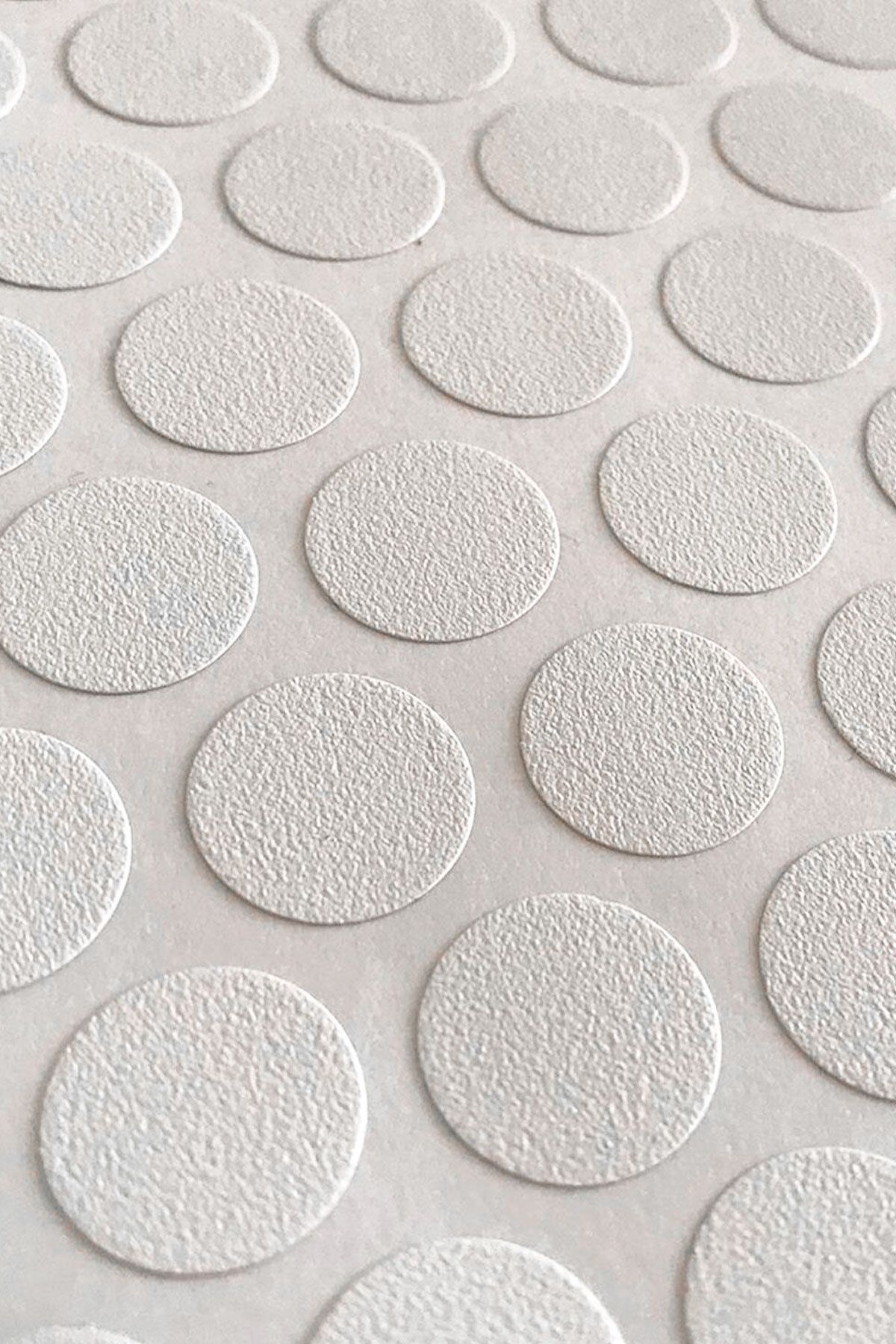 100 ADET Beyaz Vida Kapatıcı Yapışkanlı Vida Tapası Tıpası Kapağı Vida Gizleyici