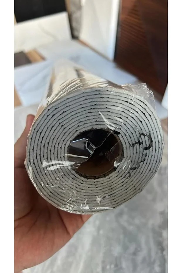 120cmx300cm Tek Parça Yapışkanlı Rulo Gold Mermer Desenli Gri Duvar Paneli Kağıdı Silivri QM0138