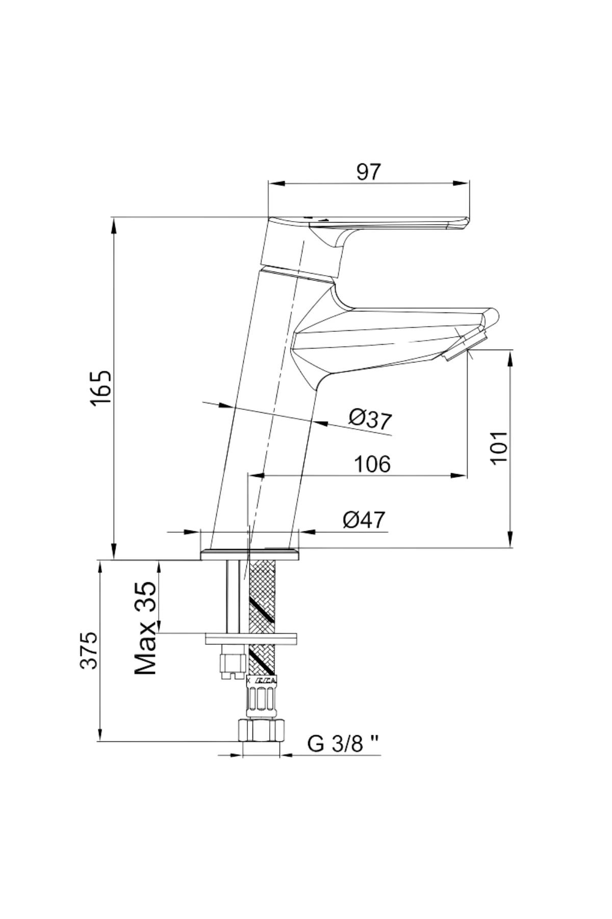 LİA LAVABO BATARYASI 102188888