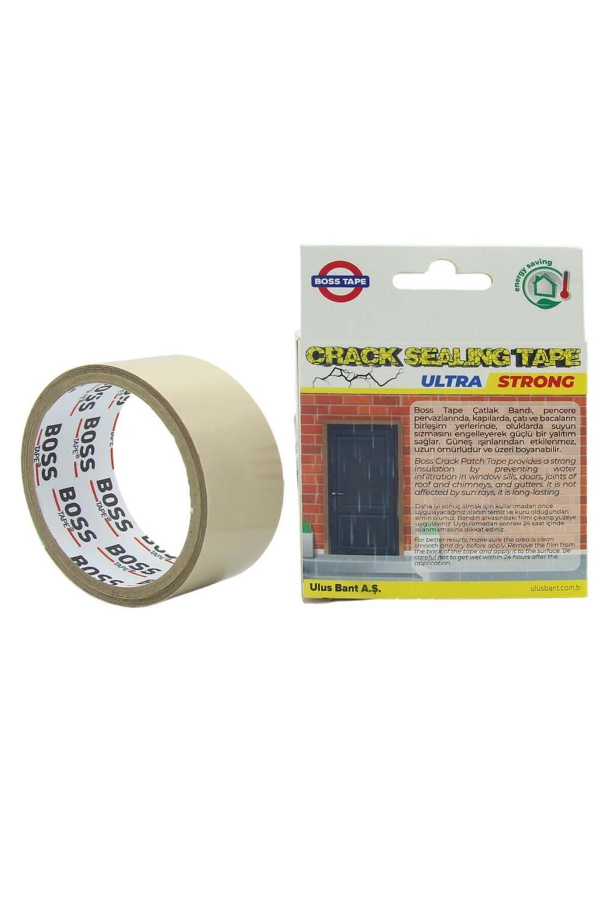Boss Tape Pencere Pervaz Çatlak Kapama Bandı Çatı,baca,oluklar 38mmx2mt - Tamir Bandı