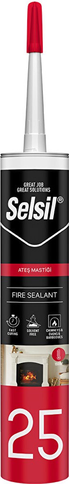 Ateş Mastiği 1500 Derece 300 ml