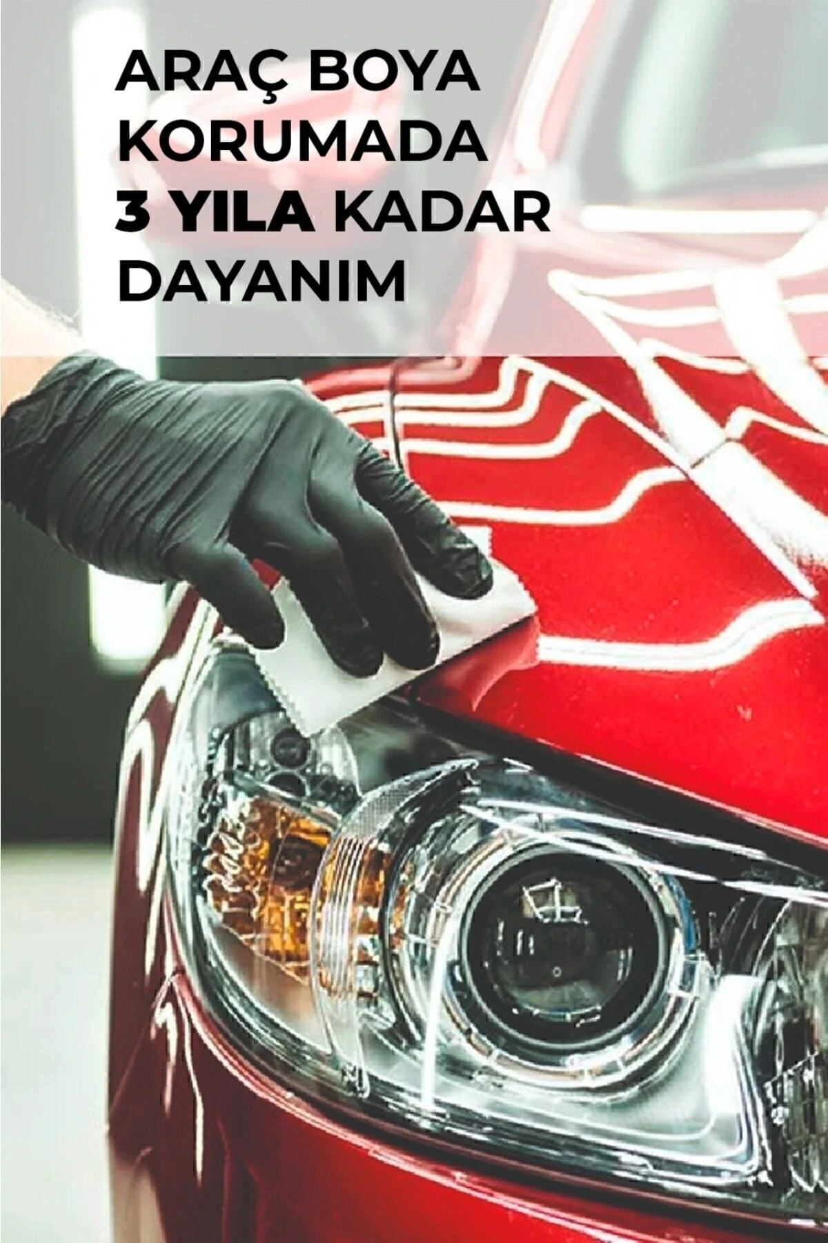 Araba Oto Çizik Giderici, Güneş Yanığı Boya Koruma Su Ve Kir Itici, Parlatıcı Wax, Pasta Cila 150 ml