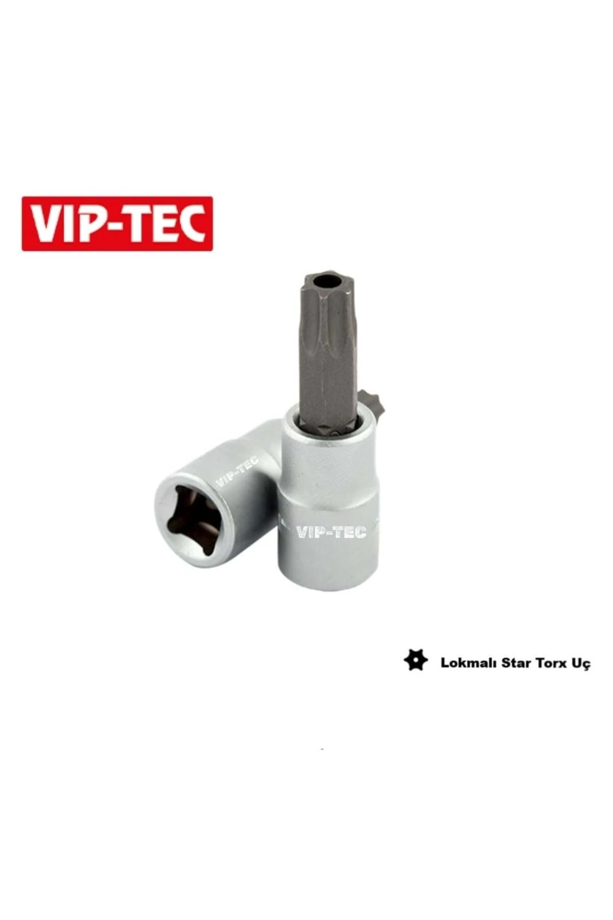 1/2 T25 Lokmalı Torx Uç Delikli Kısa