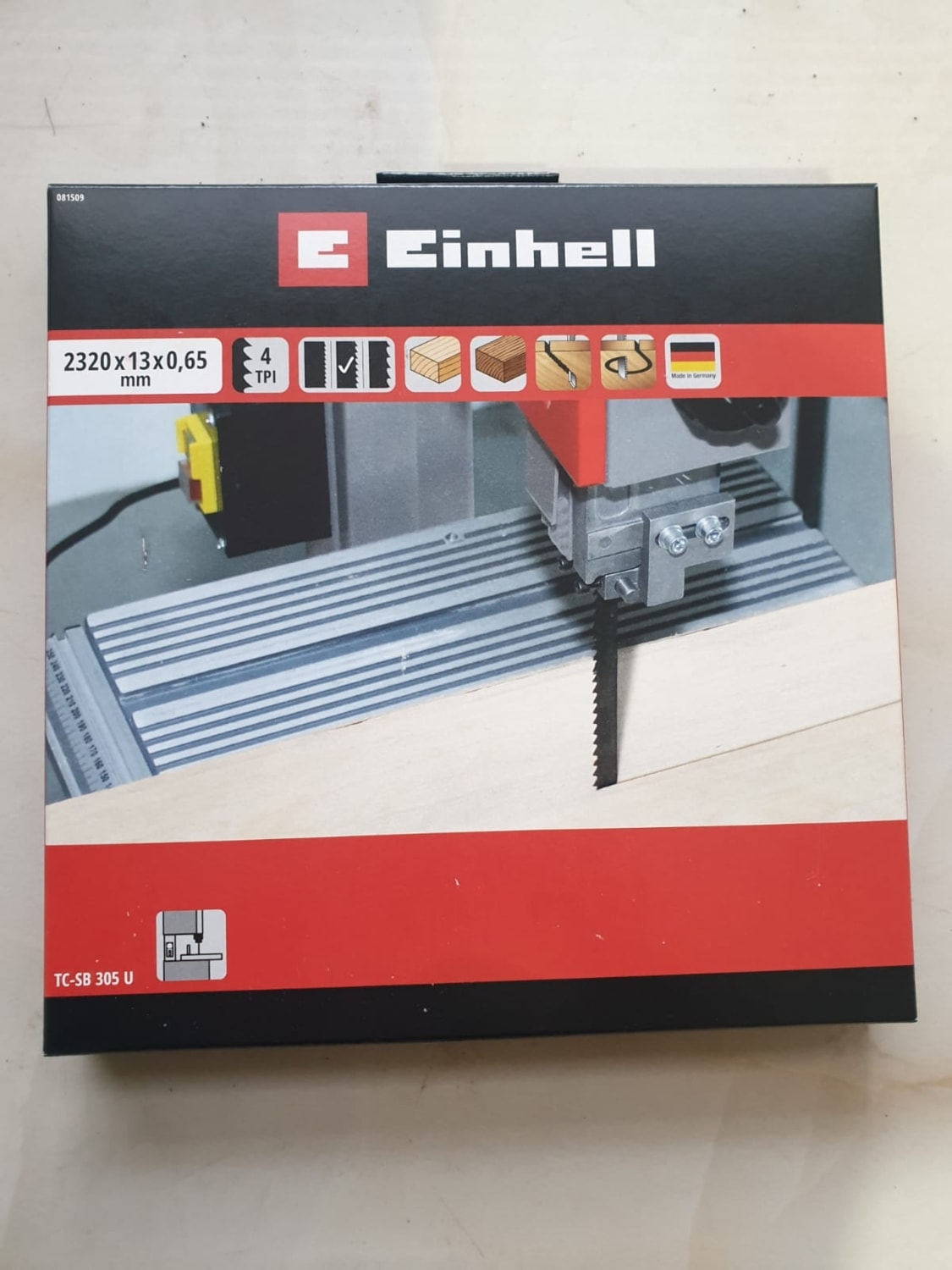 EİNHELL Kwb Tc-Sb 305 U Şerit Testere Bıçağı