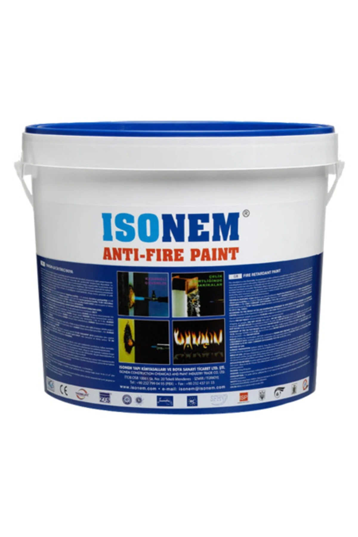 Antı Fire Paint Yangın Geciktiren Boya 18 kg